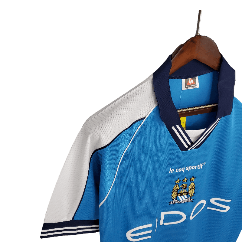 Manchester City Retro 1999/01 Home - JERSEYS4ALL