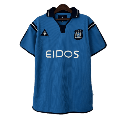 Manchester City Retro 2001/02 Home - JERSEYS4ALL