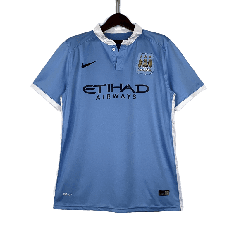 Manchester City Retro 2015/16 Home - JERSEYS4ALL