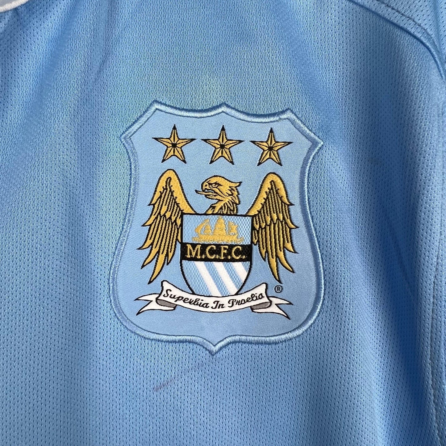 Manchester City Retro 2015/16 Home - JERSEYS4ALL