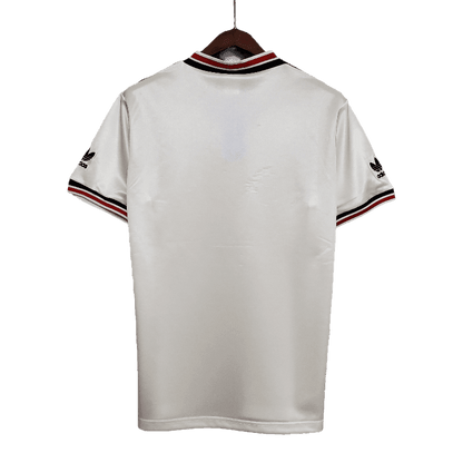 Manchester United Retro 1985 White - JERSEYS4ALL