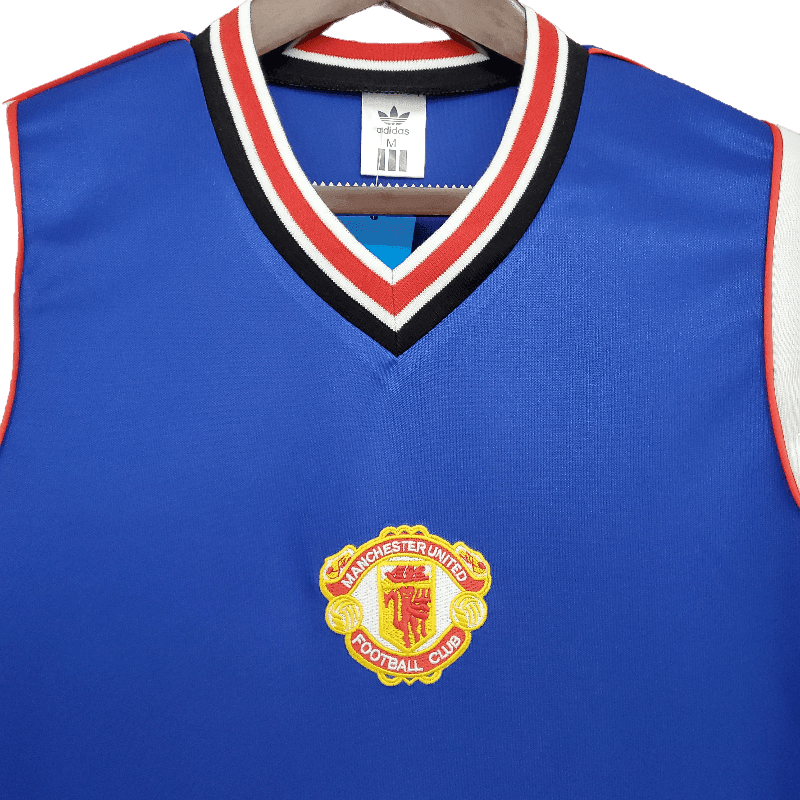 Manchester United Retro 1985/86 Away Blue - JERSEYS4ALL