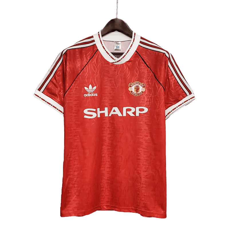 Manchester United Retro 1990/92 Home - JERSEYS4ALL