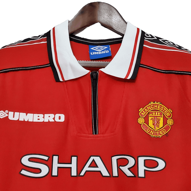 Manchester United Retro 1998/99 Home - JERSEYS4ALL