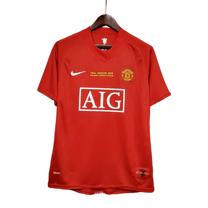 Manchester United Retro 2007/08 Champions League Version Home - JERSEYS4ALL