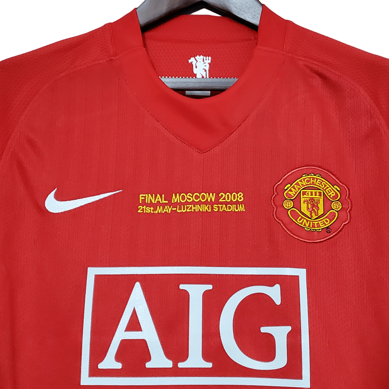 Manchester United Retro 2007/08 Champions League Version Home - JERSEYS4ALL