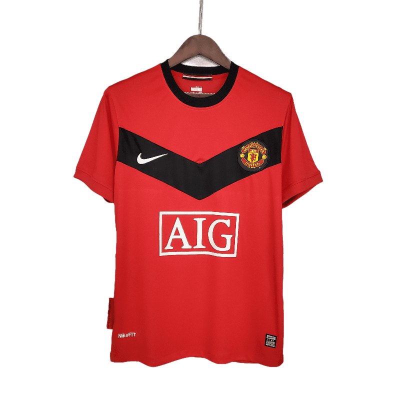 Manchester United Retro 2009/10 Home - JERSEYS4ALL