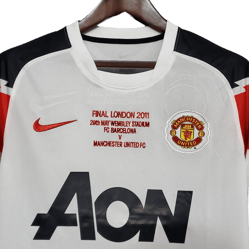 Manchester United Retro 2010/11 In The Champions League Version Away - JERSEYS4ALL