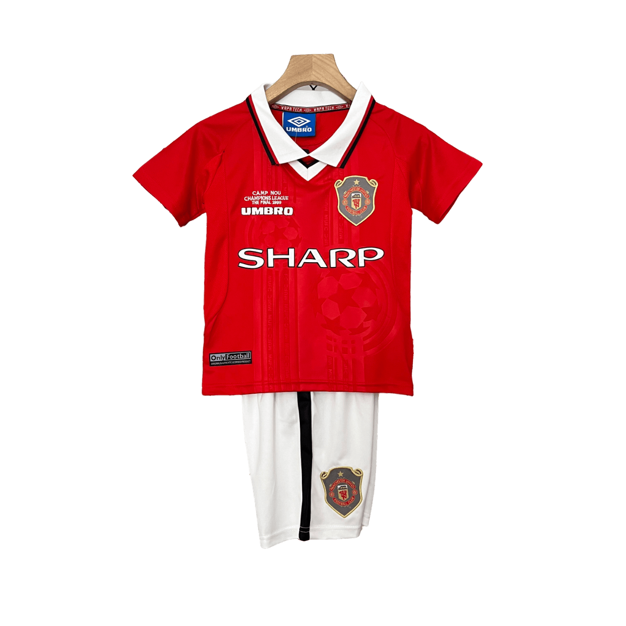 Manchester United Retro 99/00 Kids home - JERSEYS4ALL