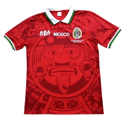 Mexico Red Retro 1998 - JERSEYS4ALL