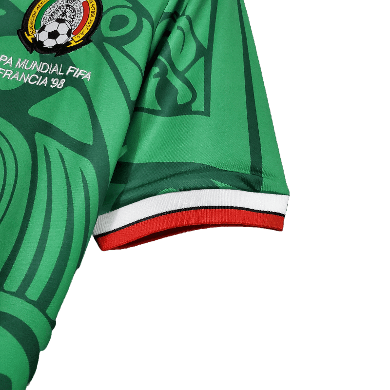 Mexico Retro 1998 Home - JERSEYS4ALL