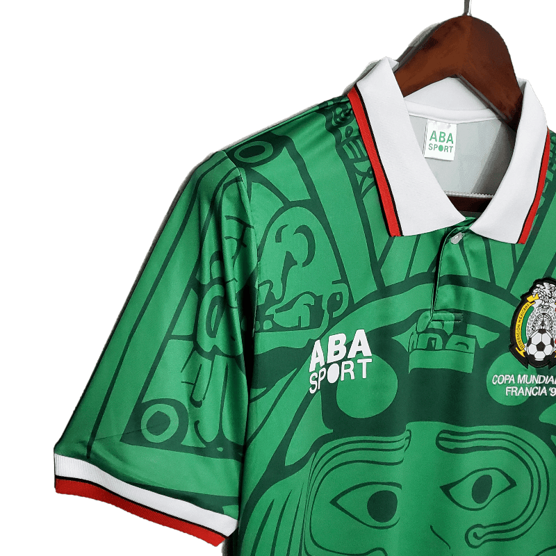 Mexico Retro 1998 Home - JERSEYS4ALL