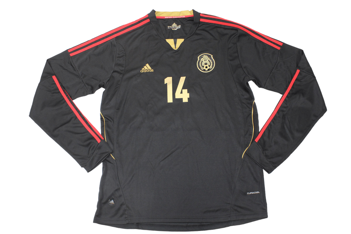 Mexico Retro 2011 Long Sleeve Away - JERSEYS4ALL