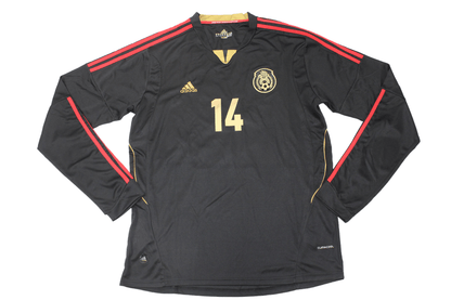 Mexico Retro 2011 Long Sleeve Away - JERSEYS4ALL