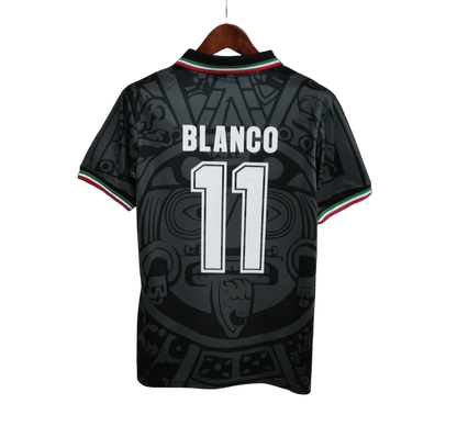 Mexico Retro Black 1998 - JERSEYS4ALL