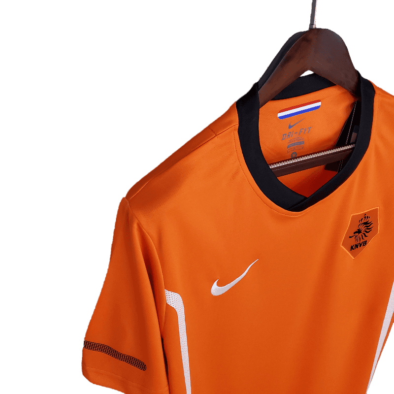 Netherlands Retro 2010 Home - JERSEYS4ALL