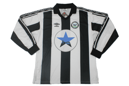 Newcastle Retro 80/82 Long Sleeve Home - JERSEYS4ALL