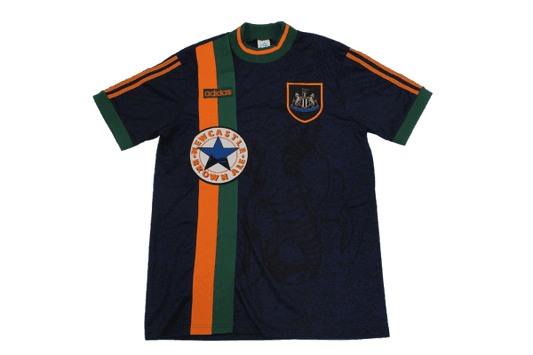 Newcastle Retro 97/98 Away Black - JERSEYS4ALL