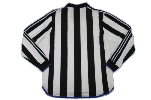 Newcastle Retro 99/00 Long Sleeve Home - JERSEYS4ALL