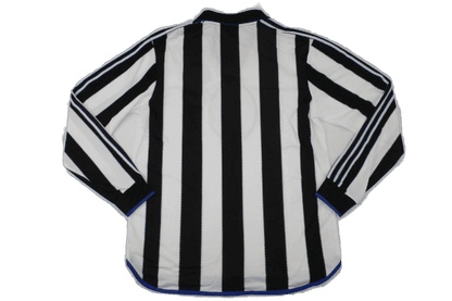 Newcastle Retro 99/00 Long Sleeve Home - JERSEYS4ALL