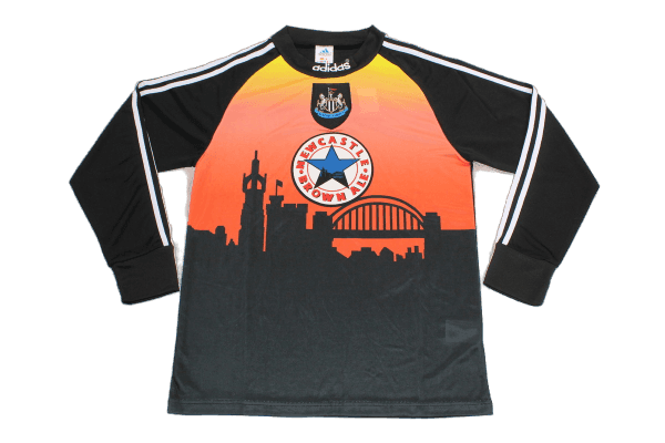 Newcastle United Retro 96/97 Orange Long Sleeves GK - JERSEYS4ALL