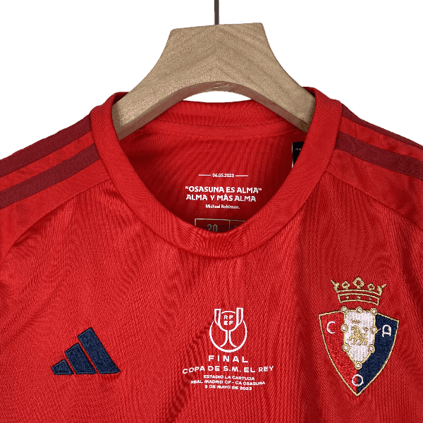 Osasuna Copa Del Rey 23/24 Kids Red - JERSEYS4ALL