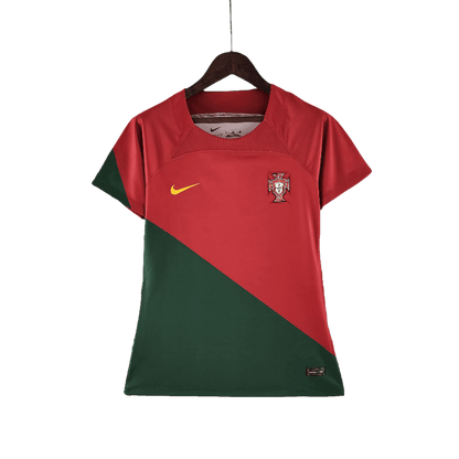 Portugal 2022 Woman World Cup Jersey Home - JERSEYS4ALL