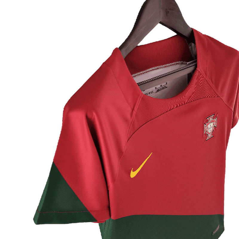 Portugal 2022 Woman World Cup Jersey Home - JERSEYS4ALL