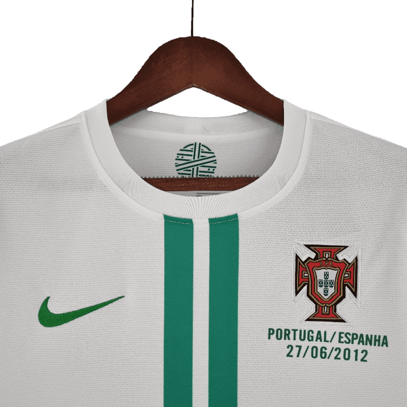 Portugal Retro 2012 Long Sleeve Away - JERSEYS4ALL