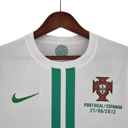 Portugal Retro 2012 Long Sleeve Away - JERSEYS4ALL