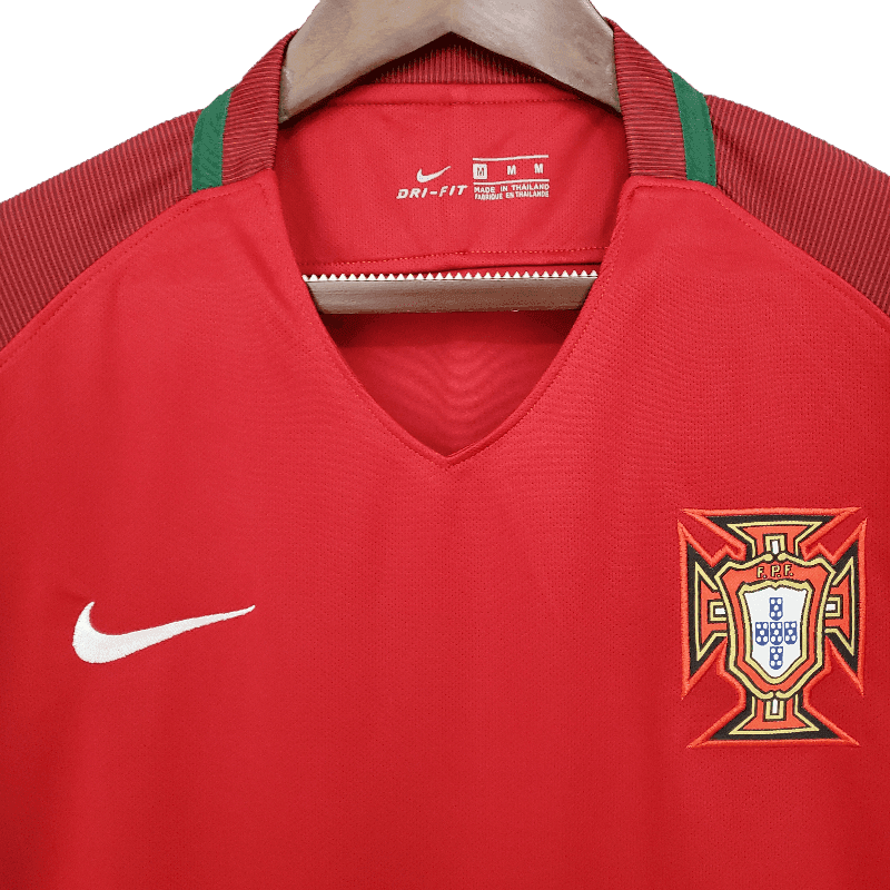 Portugal Retro 2016 Home - JERSEYS4ALL