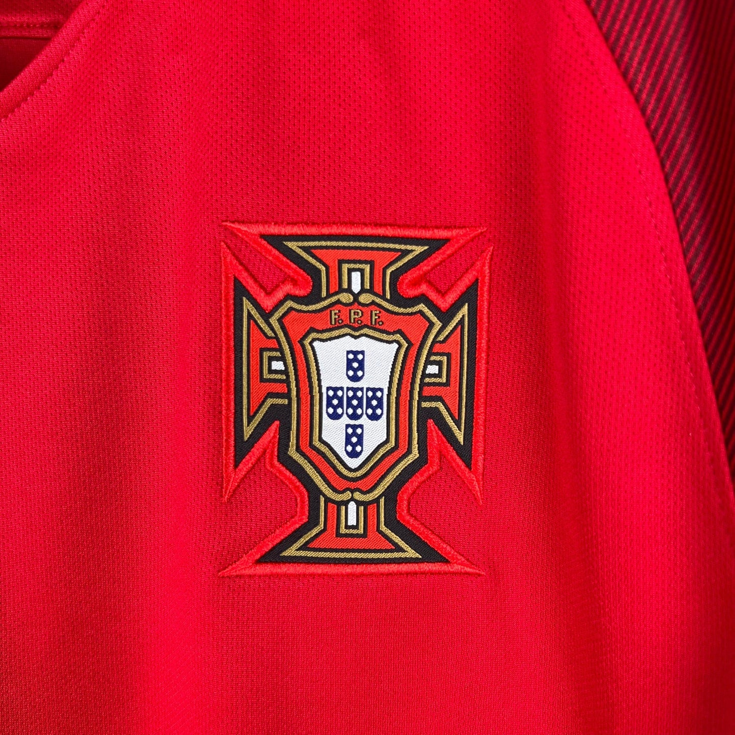 Portugal Retro 2016 Long Sleeve Home - JERSEYS4ALL