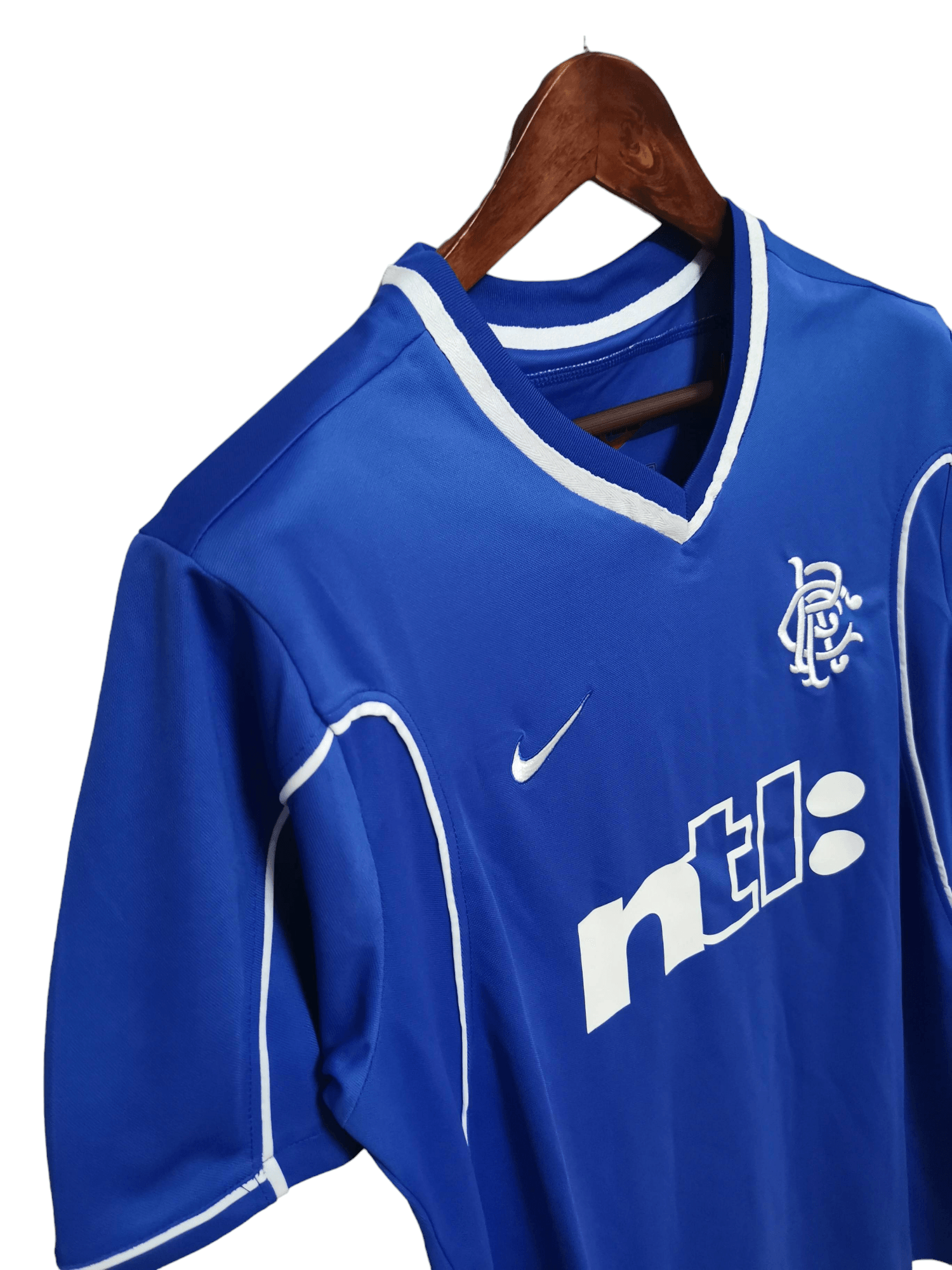 Rangers Retro 99/01 Home - JERSEYS4ALL