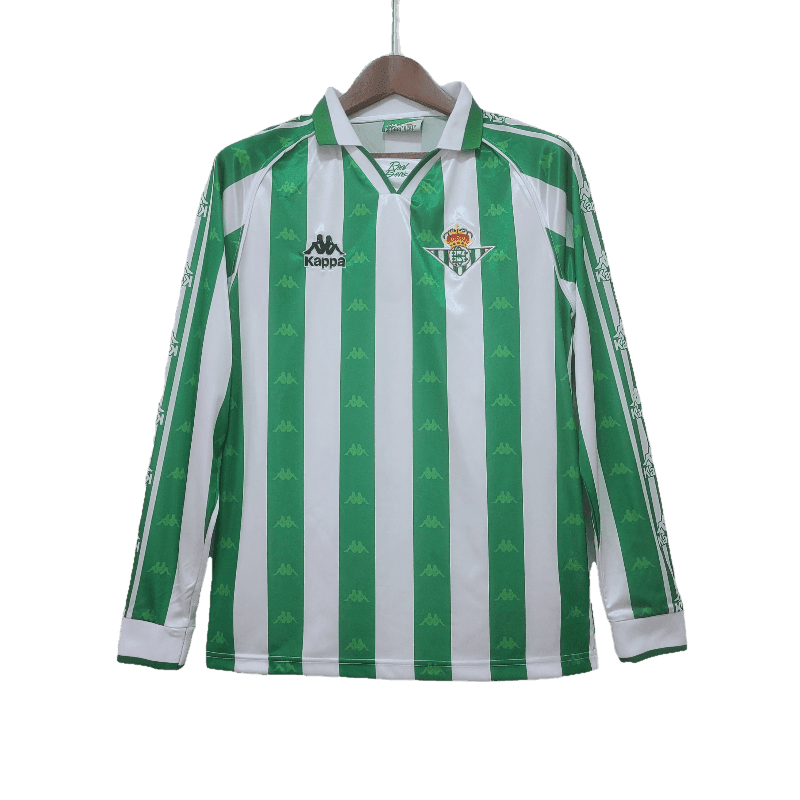 Real Betis Retro 1995/97 Long Sleeve Home - JERSEYS4ALL