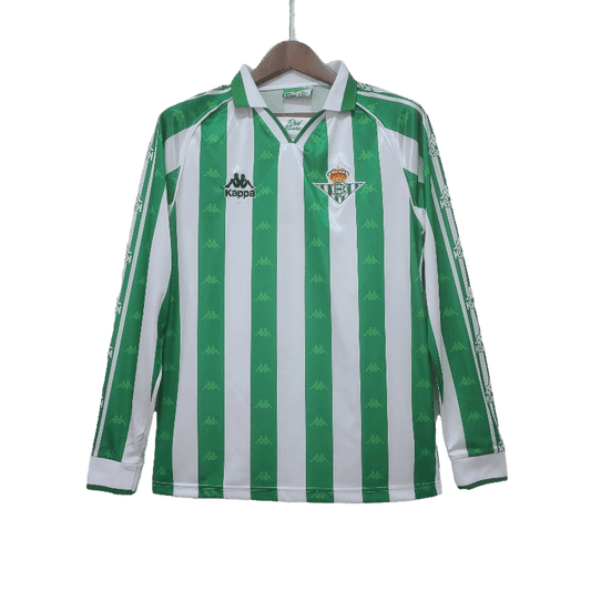 Real Betis Retro 1995/97 Long Sleeve Home - JERSEYS4ALL