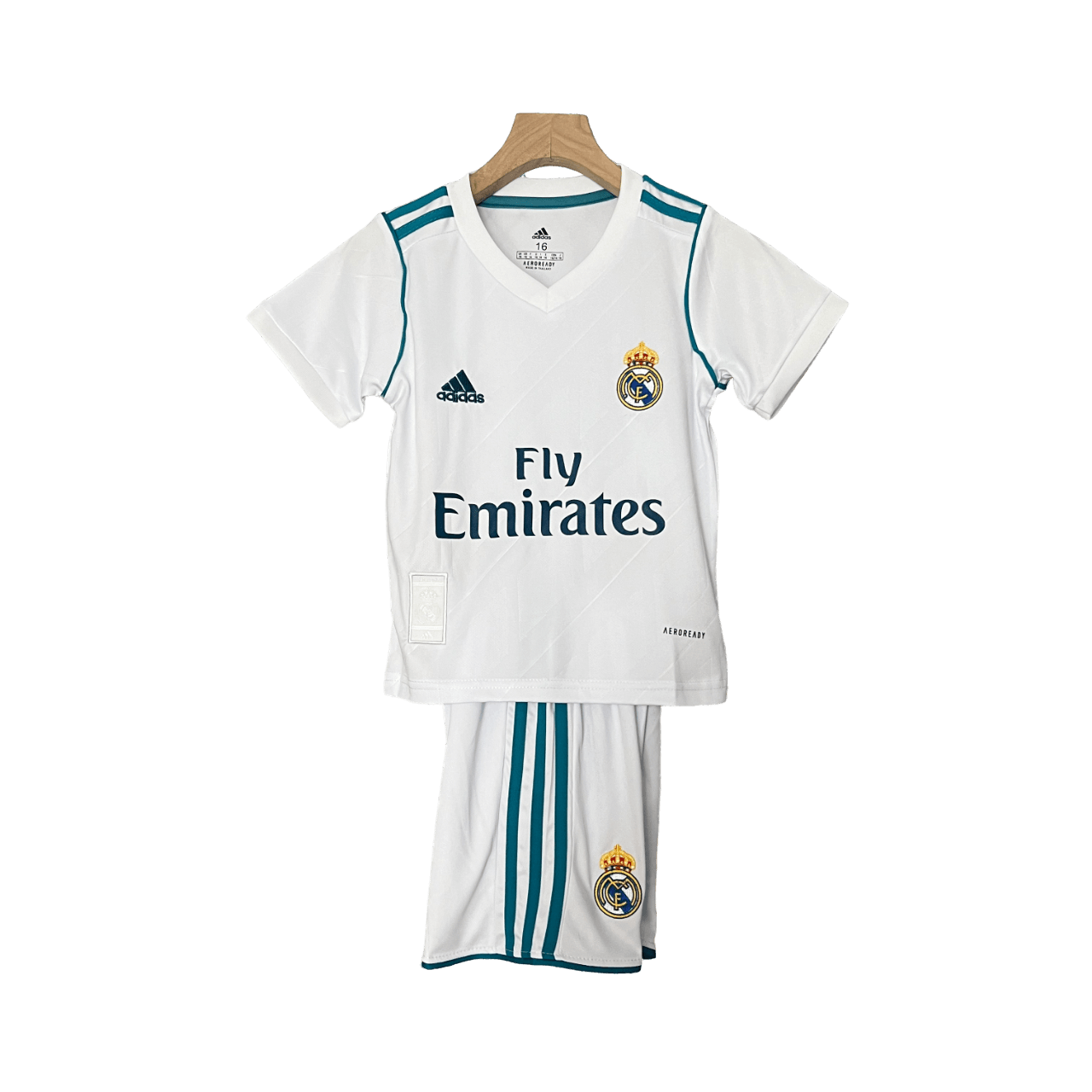 Real Madrid 17/18 Kids Home - JERSEYS4ALL