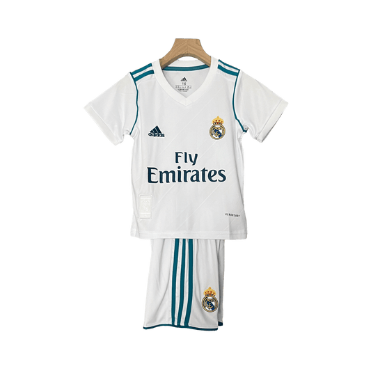 Real Madrid 17/18 Kids Home - JERSEYS4ALL