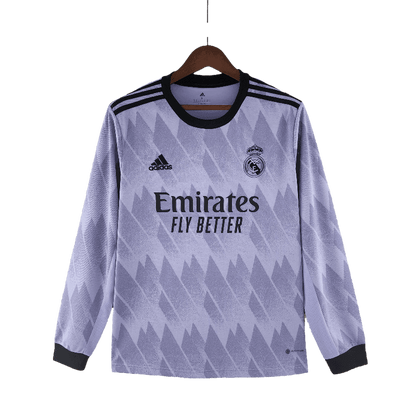 Real Madrid 2022/23 Long Sleeve Away - JERSEYS4ALL