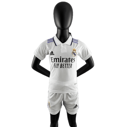 Real Madrid 22/23 Kids Home Kit - JERSEYS4ALL