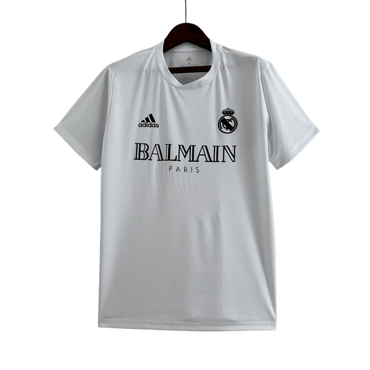 Real Madrid 23/24 Balmain White & Black - JERSEYS4ALL