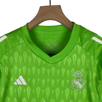 Real Madrid 23/24 Kids Goalkeeper Green - JERSEYS4ALL