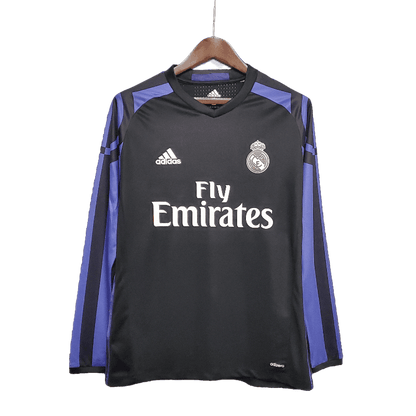 Real Madrid Retro 16/17 Long sleeve Third away - JERSEYS4ALL