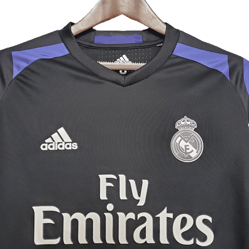 Real Madrid Retro 16/17 Long sleeve Third away - JERSEYS4ALL