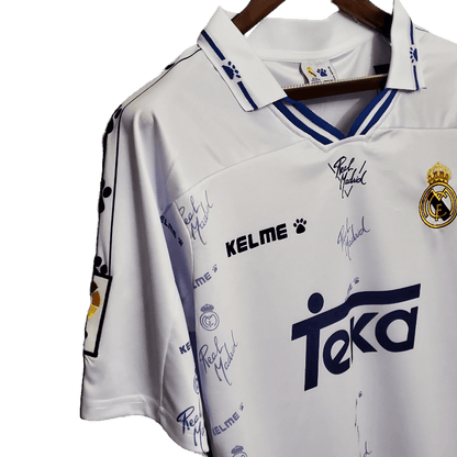 Real Madrid Retro 1994/96 Home - JERSEYS4ALL