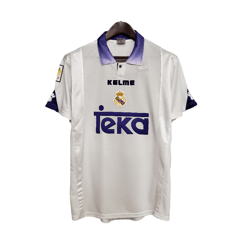 Real Madrid Retro 1997/98 Home - JERSEYS4ALL