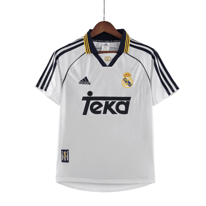 Real Madrid Retro 2000 Home - JERSEYS4ALL