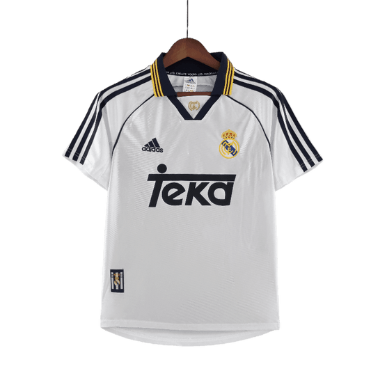 Real Madrid Retro 2000 Home - JERSEYS4ALL