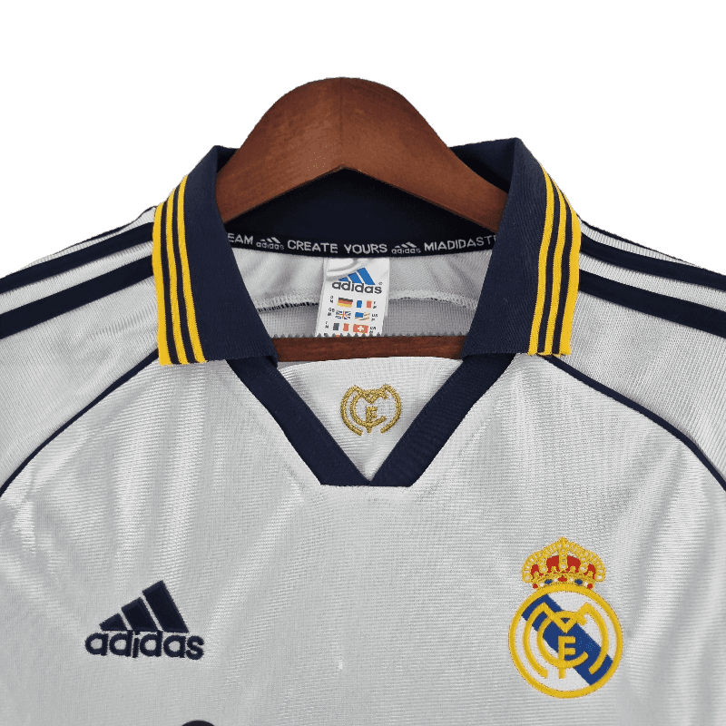 Real Madrid Retro 2000 Home - JERSEYS4ALL