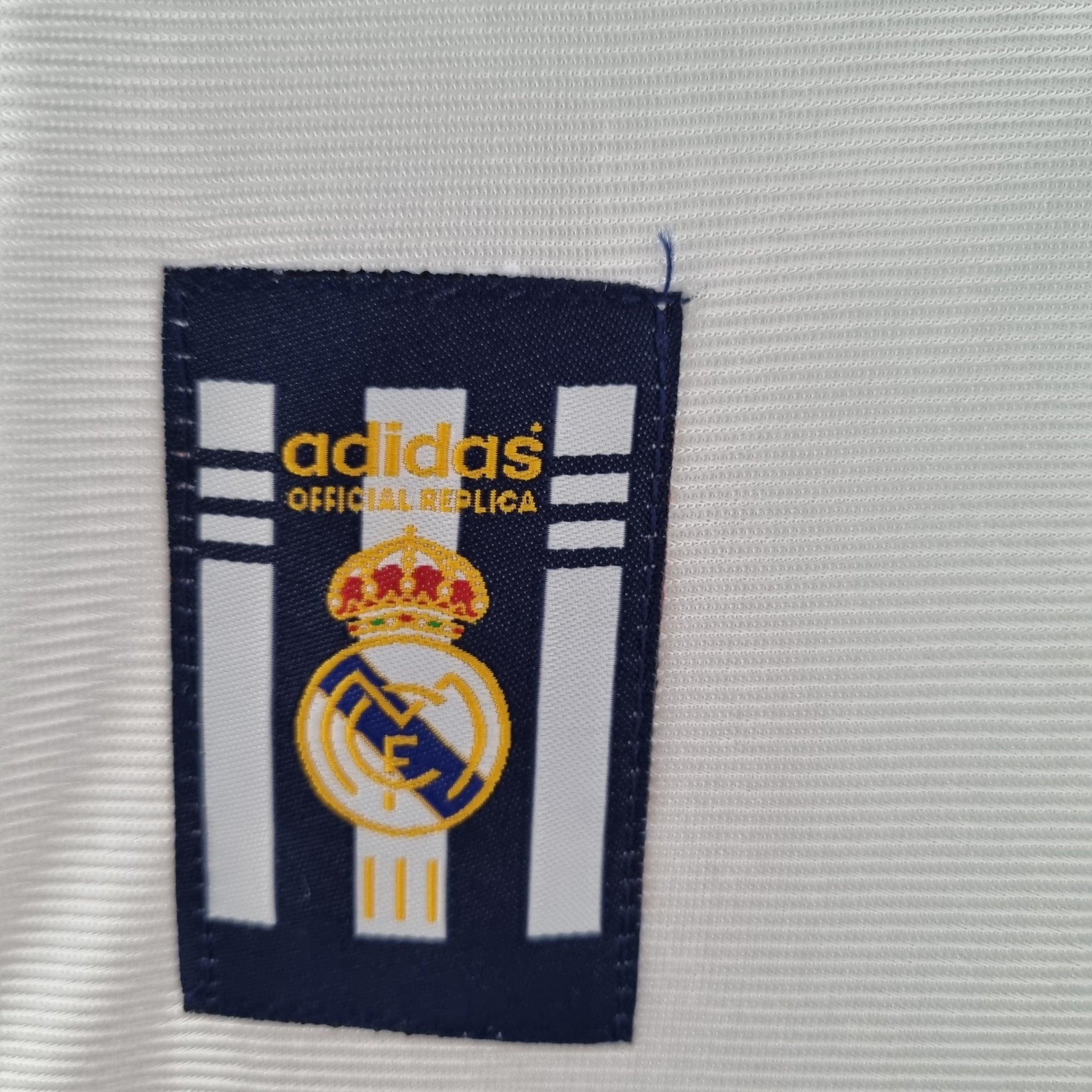 Real Madrid Retro 2000 Home - JERSEYS4ALL