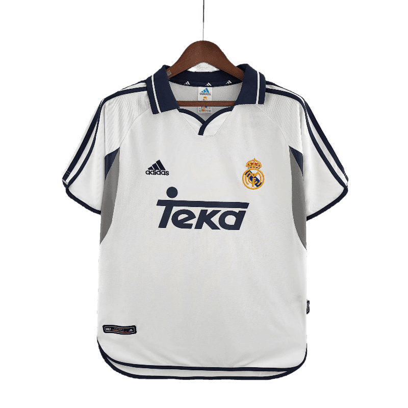 Real Madrid Retro 2000/01 Home - JERSEYS4ALL